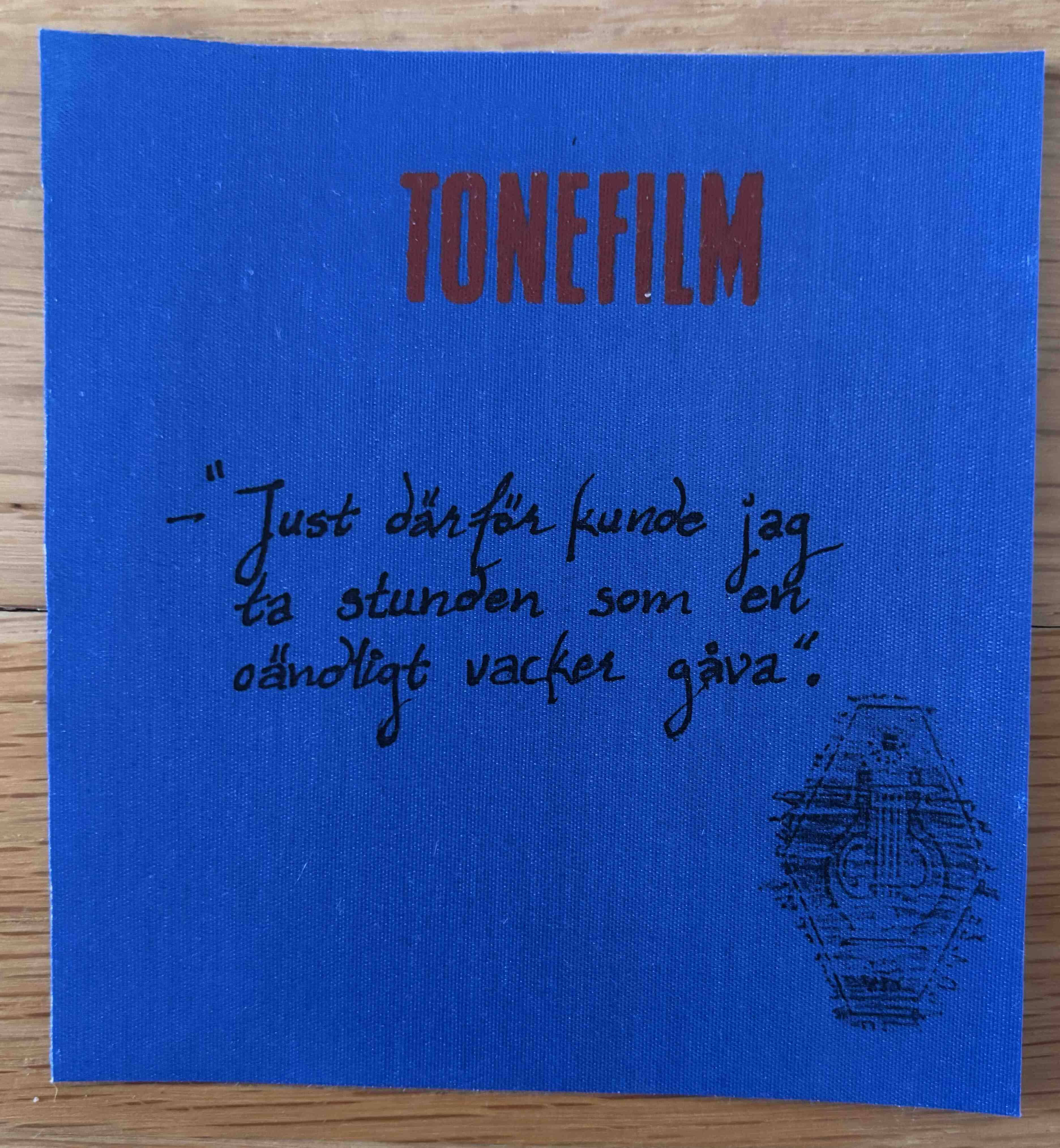 Tonefilm concert flyer